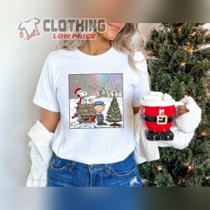 Retro Peanuts Shirt, Snoopy Charlie Brown Christmas, Peanuts Charlie Brown And Friends Shirt, Christmas Shirt