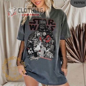 Retro Star Wars Halloween Vintage Halloween Shirt, Disney Family Halloween Shirt, Star Was Tee