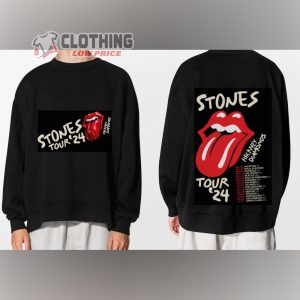 Rolling Stone Hackney Diamonds Tour 2024 Shirt Rolling Stone 2024 Tour Merch Rolling Stone Tour Dates Shirt Rolling Stone Fan Gift