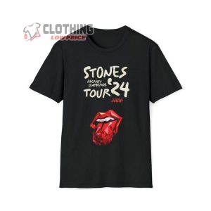 Rolling Stones Tour 2024 Trending Merch Rolling Stones Hackney Dia1