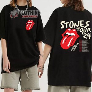 Rolling Stones Tour 24 Hackney Diamonds Merch Rolling Stones Tour Dates 2024 Sweatshirt Rolling Stones Concert 2024 Tickets Presale Code T Shirt 1