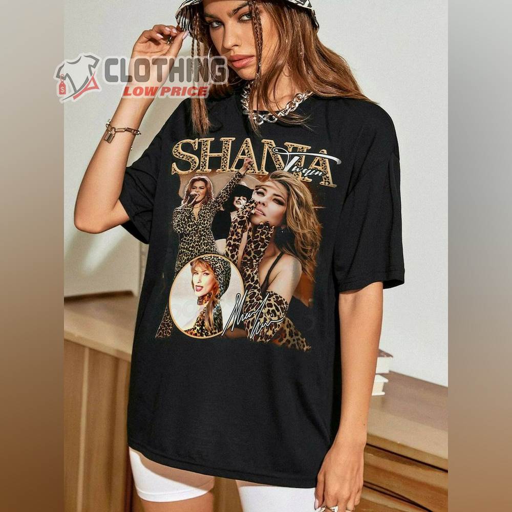 Shania Twain Queen Of Me Tour Shirt, Women And Music Fan Shirt, Shania ...
