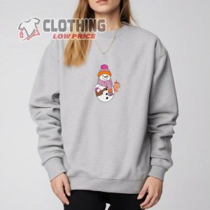 Snowman Sweatshirt Christmas Snowman T Shirt Christmas Crewneck Unisex Christmas Sweatshirt 2