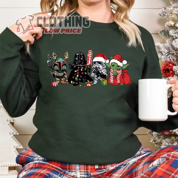 Star Wars Christmas Shirt, Disney Christmas Shirt, Star Wars Tee, Star Wars Christmas Merch