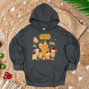 Star Wars Christmas Shirt, Starwars Gingerbread Christmas Shirts, Funny Star Wars Christmas Sweatshirt