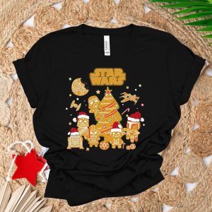 Star Wars Christmas Shirt Starwars Gingerbread Christmas Shirts Funny Star Wars Christmas Sweatshirt 2