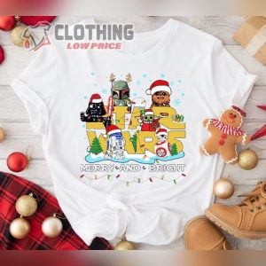 Star Wars Christmas T- Shirt, Disney Christmas T- Shirt, Holiday Family Shirt, Star Wars Christmas Shirt Merch