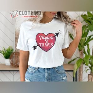 Taylor Swift And Travis Kelce Shirt, Taylor Travis Cute Tee, Taylor Swift Shirt, Taylor Tour Merch, Taylor Swift And Travis Kelce Fan Gift