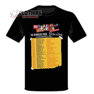 The Devil Wears Prada Merch The Devil Wears Prada Fit For A King Tour 2024 Schedule And Setlist T Shirt