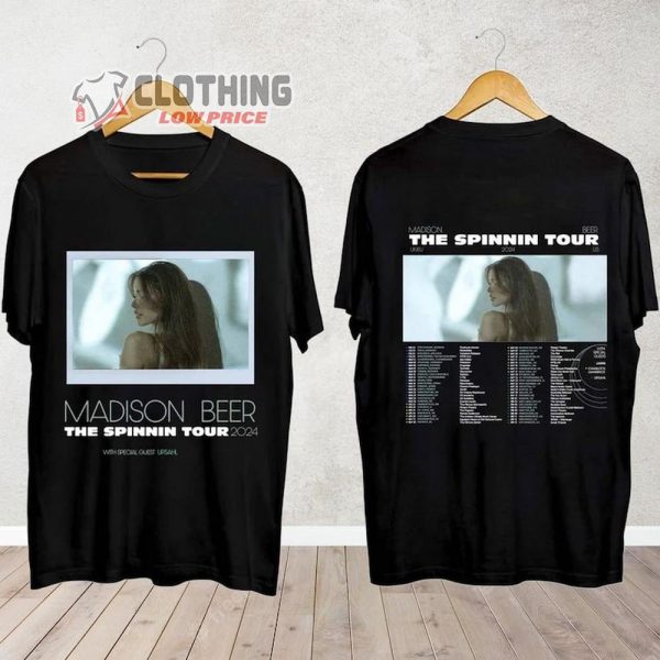The Spinning Tour 2024 Madison Beer Shirt, Madison Beer Tour Merch, Madison Beer Shirt, The Spinning 2024 Concert Fan Gift