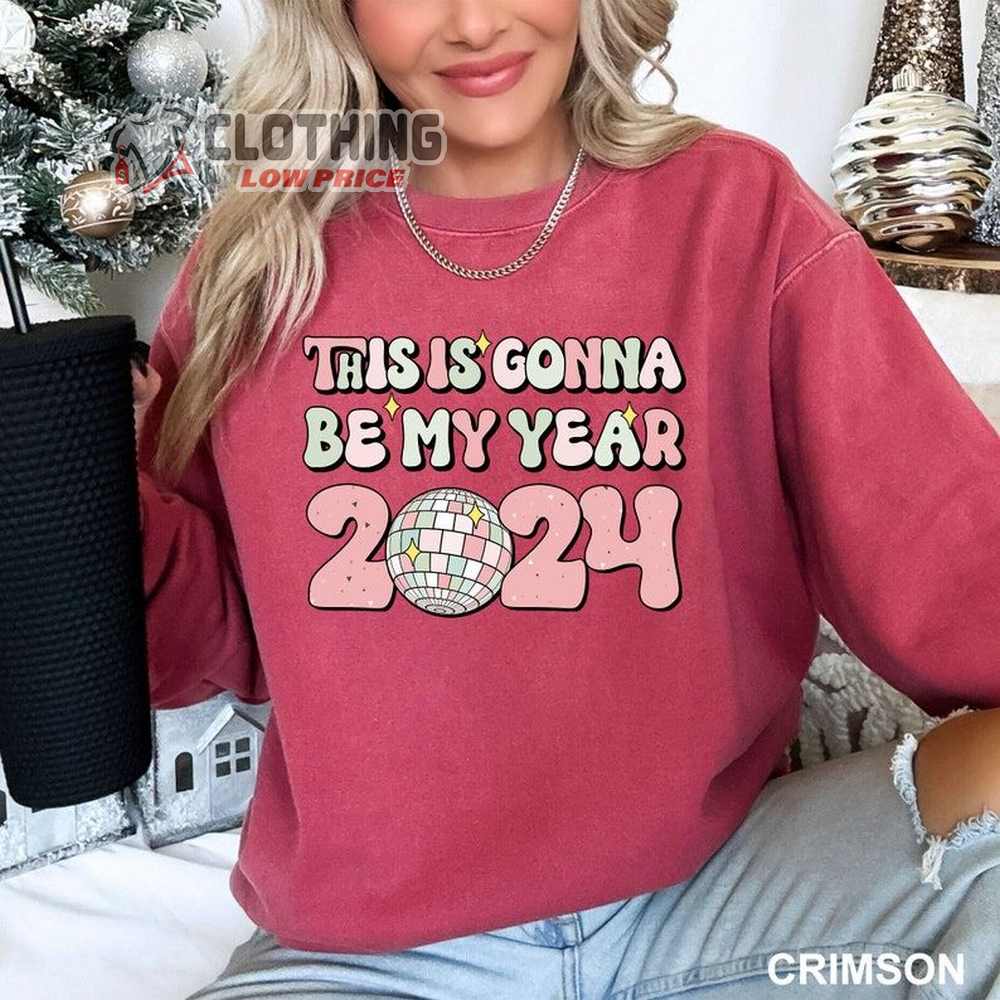 Trending New Year Shirt, 2024 Happy New Year Sweatshirt, Happy New Year Shirt,  2024 Christmas Tee Gift