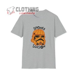 Unisex Star Wars Halloween T Shirt Pumpkin Stormtrooper 3