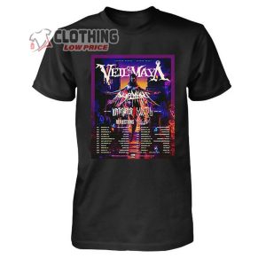 Veil Of Maya US Winter Tour 2024 Merch Veil Of Maya Tour 2024 Shirt Left To Suffer Until I Wake T Shirt