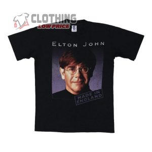 Vintage 1995 Elton John Made In England Tour Shirt