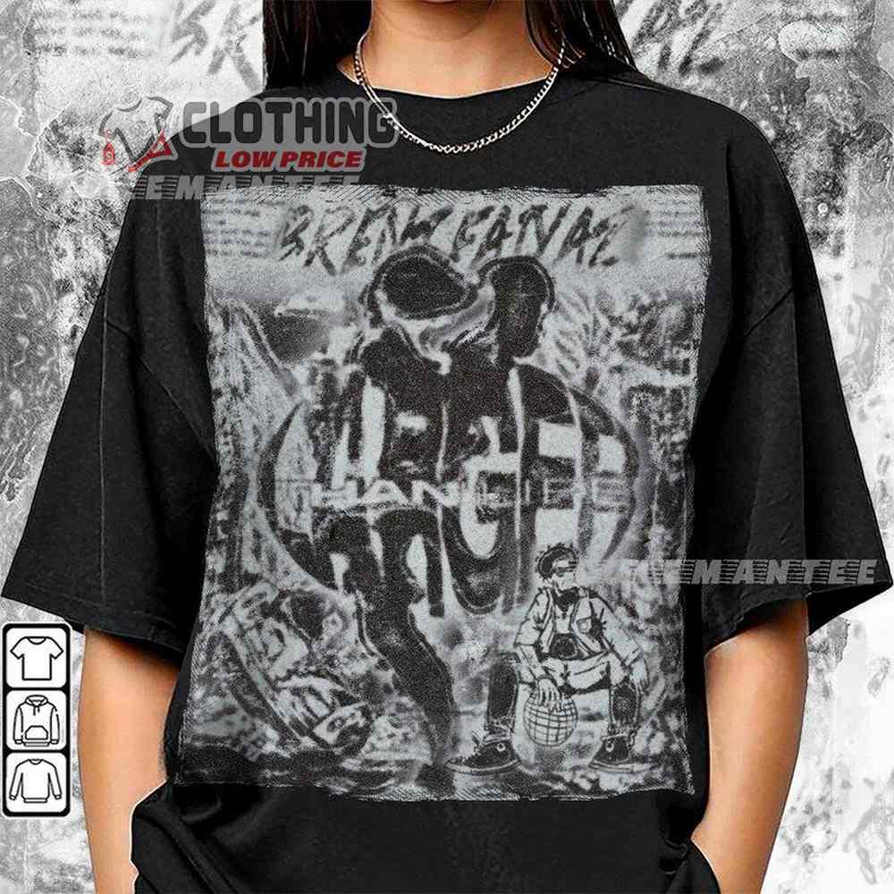 Vintage Brent Faiyaz 90S Rap Shirt, Larger Than Life Album Shirt, Brent Faiyaz Tour Merch, Brent Faiyaz Fan Gift