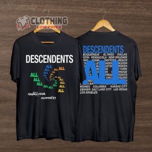 Vintage Descendents Tour Summer 2024 Merch, Descendents Tour Shirt, Descendents Trending Tee, Descendents Fan Gift