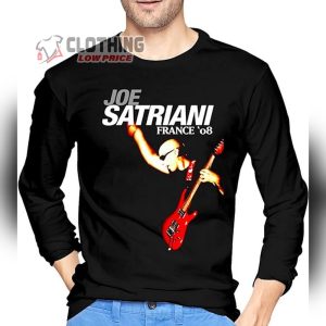 Vintage Joe Satriani Flying in a Blue Dream Black Long Sleeve Shirt,  Joe Satriani Flying in a Blue Dream Album T-Shirt, Flying in a Blue Dream Lyrics Merch
