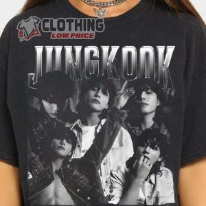 Vintage Jungkook 90S Bootleg Shirt Jungkook Calvin Klein Bts Unisex T Shirt 2