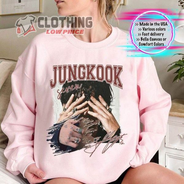 Vintage Jungkook Seven Shirt, Bts Jungkook Seven Solo Debut Sweatshirt