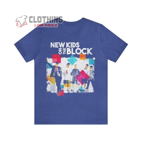 Vintage New Kids On The Block T-Shirt, Nkotb Tour Merch, New Kids On The Block Fan Gift