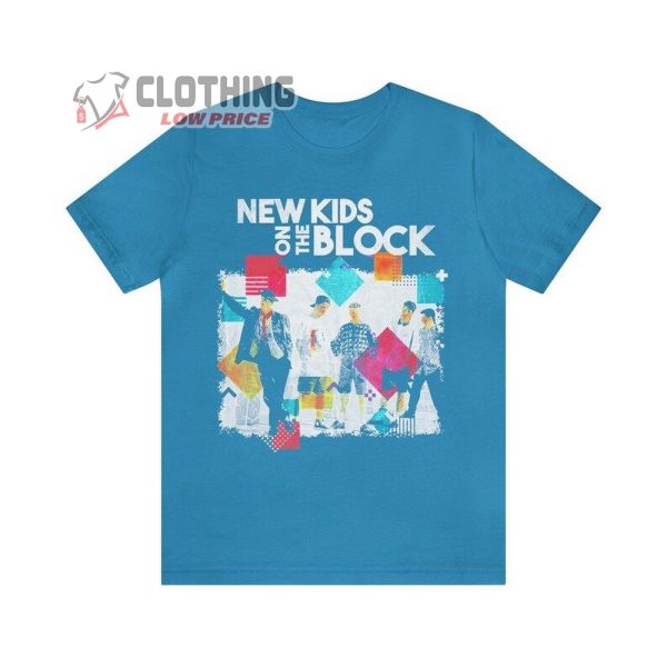 Vintage New Kids On The Block T-Shirt, Nkotb Tour Merch, New Kids On The Block Fan Gift