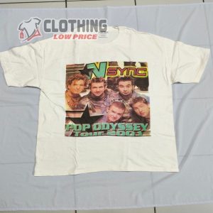Vintage Nysnc 2000S Tshirt Tour Backstreet Boys U2 Oasis Pop Music 2