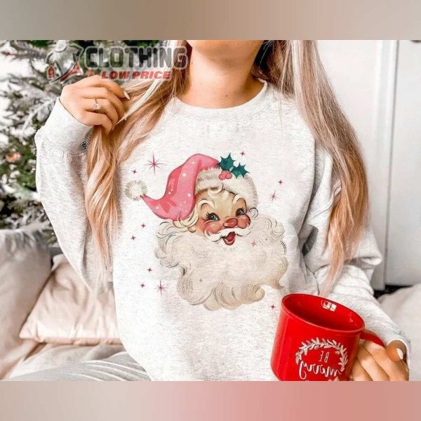 Vintage Santa Christmas Shirt, Retro Santa Shirt, Christmas Santa, Happy Christmas Day, Christmas Tee Gift