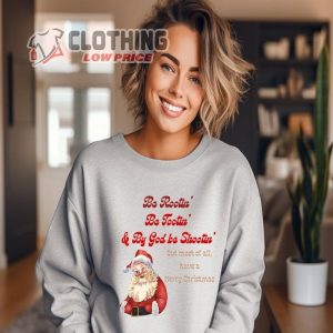 Vintage Santa Clause Sweater, Holiday Crewneck Gift Idea, Rootin Tootin Merry Christmas Sweat Shirt