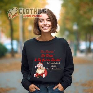 Vintage Santa Clause Sweater Holiday Crewneck Gift Idea Rootin Tootin Merry Christmas Sweat Shirt 2