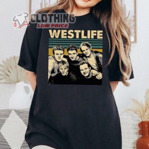 Westlife Vintage T-Shirt, Westlife Shirt, Concert Shirts