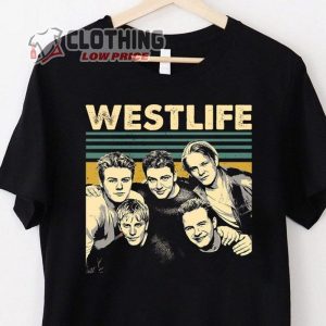 Westlife Vintage T-Shirt, Westlife Shirt, Concert Shirts