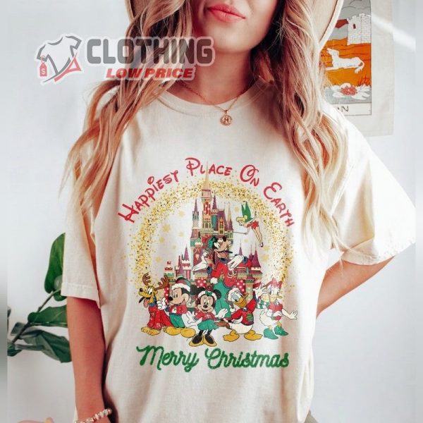 Disney Merry Christmas Shirt, Mickey And Friends Christmas Shirt, Mickey’s Very Merry Christmas Party Shirt, Christmas 2023 Merch