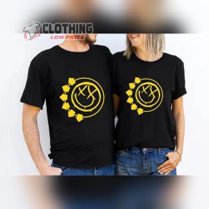 2024 Blink 182 World Tour Black T Shirt For Men And Women Vintage Blink 182 T Shirt Blink 182 2024 World Tour Shirt Retro Blink Shirts Blink 182 Vintage Merch