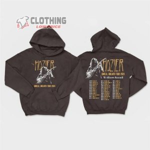 2024 Hozier Tour Dates Shirt, Hozier Unreal Unearth Tour 2024 Shirt, Hozier Tour Merch, Hozier Unreal Unearth Album, Hozier Fan Gift