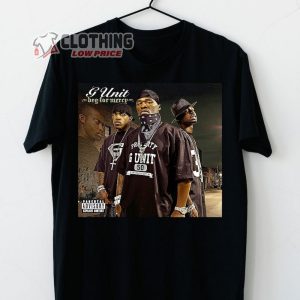50 Cent G-Unit Shirt, G Unit Beg For Mercy Tee, 50 Cent Vintage Graphic T-Shirt