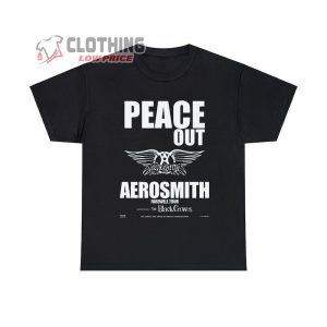 Aerosmith Peace Out Farewell Tour 2024 Shirt2