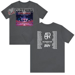 Ajr Band Merch, Ajr The Maybe Man 2024 Tour Dates Shirt, Vintage Ajr Band Tee, Ajr Band Fan Gifts T-Shirt