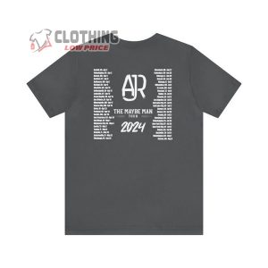 Ajr Band Merch Ajr The Maybe Man 2024 Tour Dates Shirt Vintage Ajr Band Tee Ajr Band Fan Gifts T Shirt 2