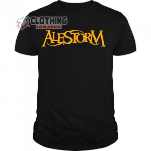 Alestorm Band Logo Merch, Alestorm Tour 2024 Shirt, Unisex Alestorm Tour 2024 T-Shirt