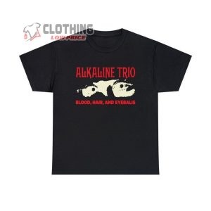Alkaline Trio Blood Hair And Eyeballs Tour 2024 Merch, Alkaline Trio Tour 2024 T-Shirt