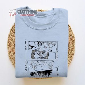 Anime Lover Sweatshirt Funny Manga Jjk Anime Gift Anime Fans Tee4