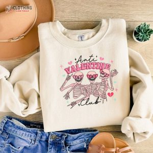 Anti Valentine Club Sweatshirt Funny ValentineS Day Shirt 2