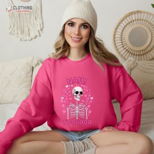 Anti Valentine’S Club, Skeleton Valentine, Womens Valentines Day Sweatshirt