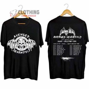 Avenged Sevenfold Life Is But A Dream Merch Avenged Sevenfold Band Fan Shirt Avenged Sevenfold North American Tour 2024 T Shirt 1