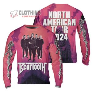 Beartooth Rock Band The Surface Album 3D Unisex Hoodie Sweatshirt Beartooth Tour 2024 Merch 2024 Beartooth Concert Ticket Shirt 2 1