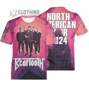 Beartooth Rock Band The Surface Album 3D Unisex Hoodie, Sweatshirt, Beartooth Tour 2024 Merch, 2024 Beartooth Concert Ticket Shirt