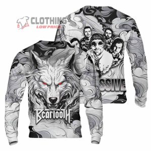 Beartooth Tour 2024 3D Unisex Hoodie Beartooth Gift For Fan All Over Print Sweatshirt Beartooth Aggressive Album 3D Shirt Beartooth Hawaiian Shirt 3 1