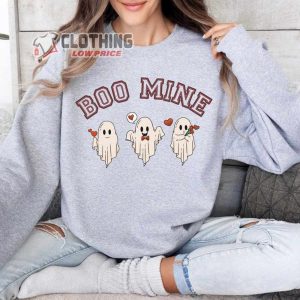 Boo Mine Valentine Day Shirt Cute Valentine Ghost Shirt 3