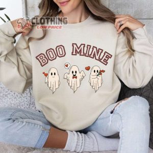 Boo Mine Valentine Day Shirt Cute Valentine Ghost Shirt 4