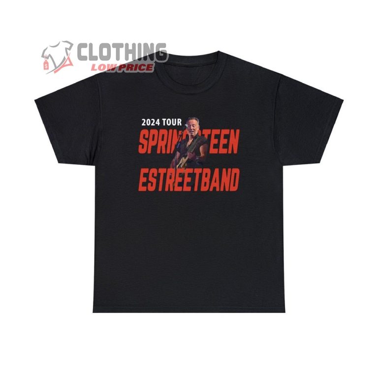 Bruce Springsteen E street Band 2024 Tour Unisex Merch, Springsteen